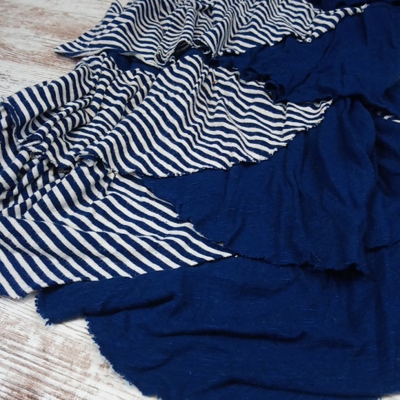 Kirra Striped Layered Tiered Flowy Tank Top - Picture 2 of 8